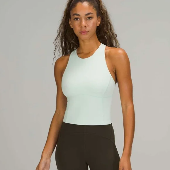 Lululemon Key to Balance Tank Top (Delicate Mint) - Picture 2 of 7